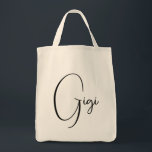 Gigi Tote Tygkasse<br><div class="desc">Gigi Tote is for the grandma's and GiGi's of the world.</div>