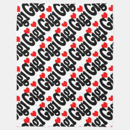 Gigi ullfilt fleecefilt