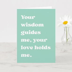 Gigi Wisdom Love Guider Mig Kärleksfull Kort