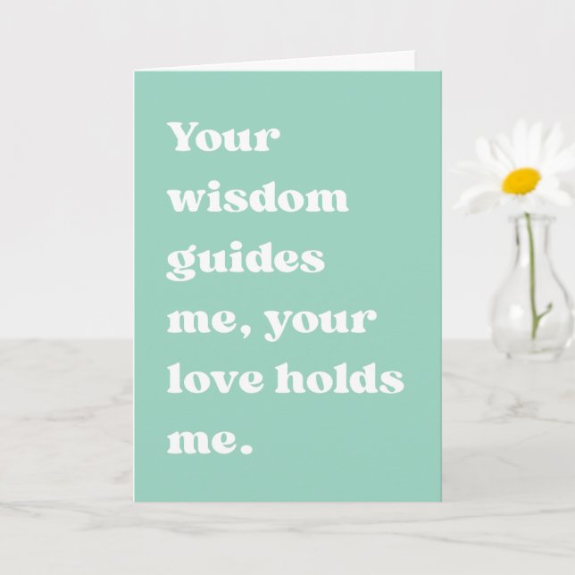 Gigi Wisdom Love Guider Mig Kärleksfull Kort (Liten växt)
