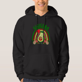 Gigicado Cute Gigi Avocado Flowers Rainbow Mor' Hoodie