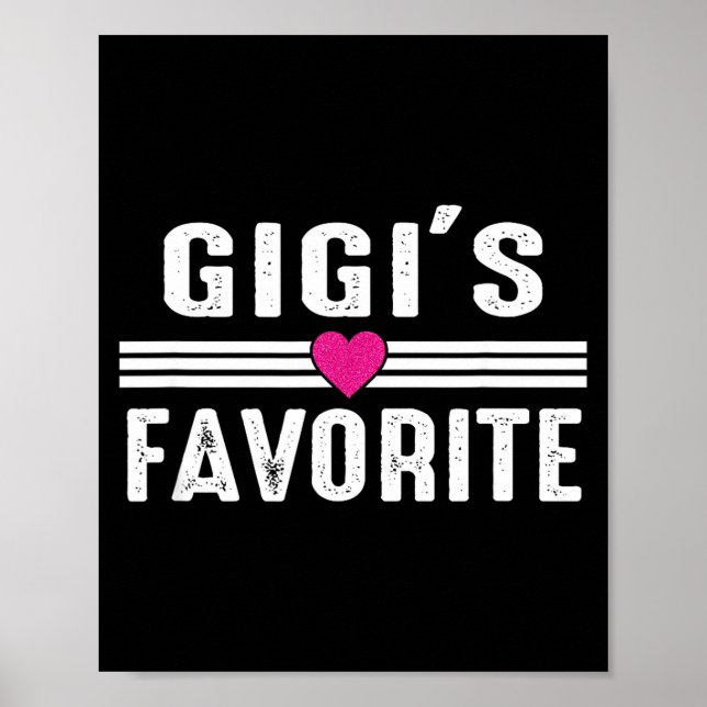 Gigi's Favorite  Poster (Framsidan)