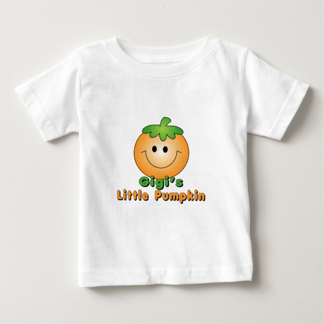 Gigis Little Pumpkin Tee Shirt (Framsida)