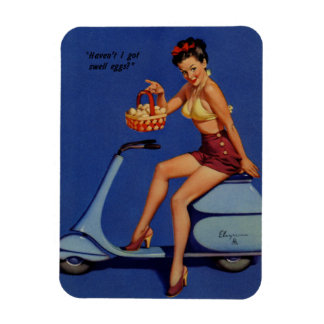 Gil Elvgren - Vintage-stift up girl art ♡ Magnet