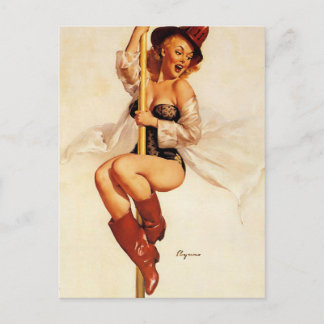 Gil Elvgren ♡ Vintage tag i ♡ Vykort
