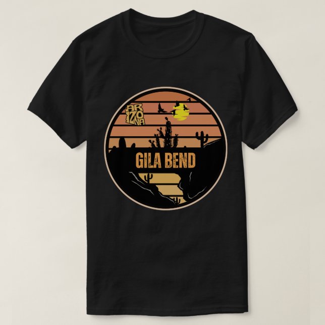 Gila Bend, Arizona T Shirt (Design framsida)