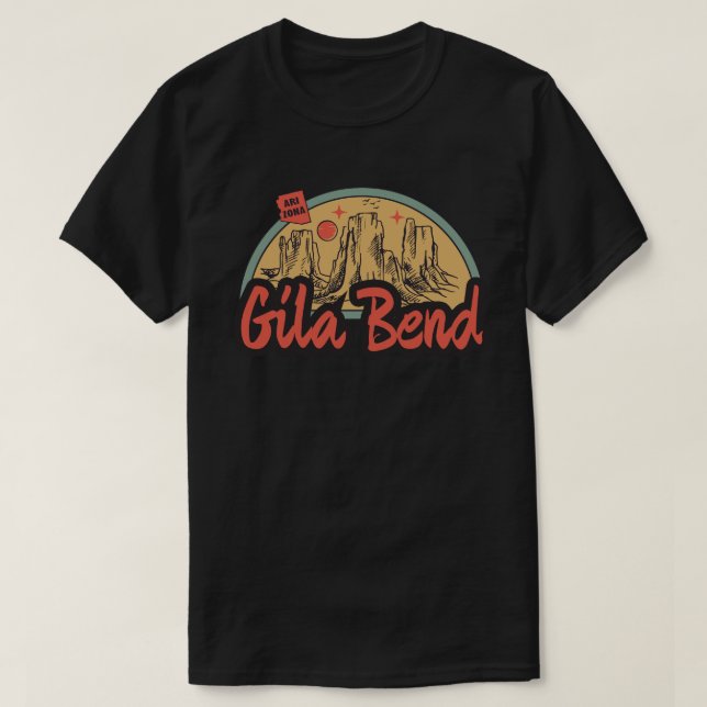Gila Bend, Arizona T Shirt (Design framsida)