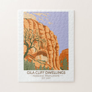 Gila Cliff Dwellings National Monument New mexico Pussel