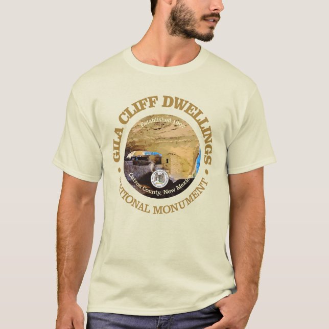 Gila Cliff Dwellings (NM) T Shirt (Framsida)
