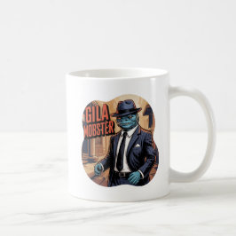 Gila Mobster Illustration Combo Creature Funny Kaffemugg