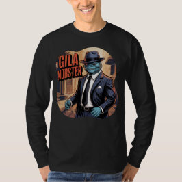 Gila Mobster Illustration Combo Creature Funny T Shirt