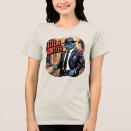 Gila Mobster Illustration Combo Creature Funny T Shirt