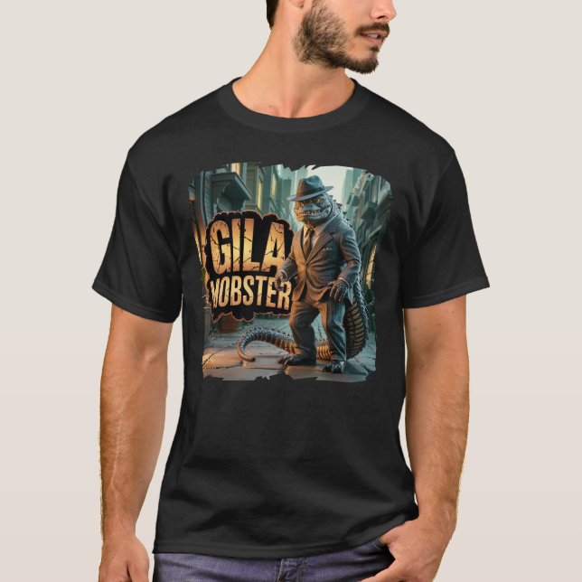 Gila Mobster Photographic Combo Creature Funny T Shirt (Framsida)