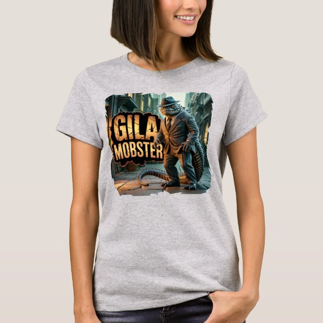 Gila Mobster Photographic Combo Creature Funny T Shirt (Framsida)