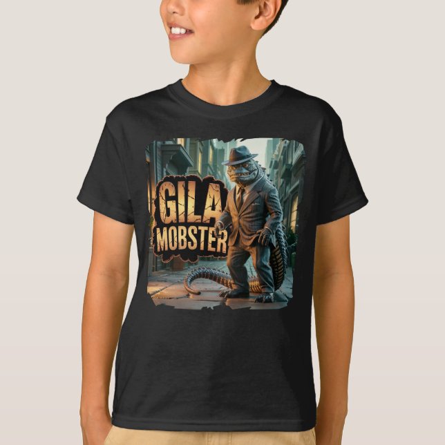 Gila Mobster Photographic Combo Creature Funny T Shirt (Framsida)
