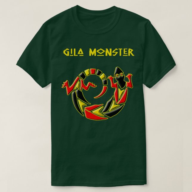 Gila Monster T Shirt (Design framsida)
