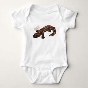 Gila monsterets tecknad illustration t shirt