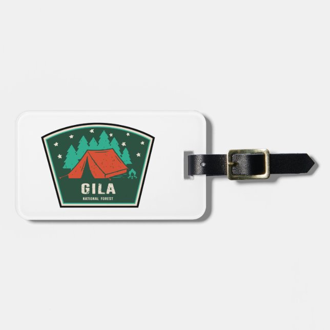 Gila National Forest Camping Bagagebricka (Horisontell Framsida)