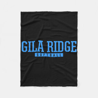 Gila Ridge High School Softboll Fleecefilt