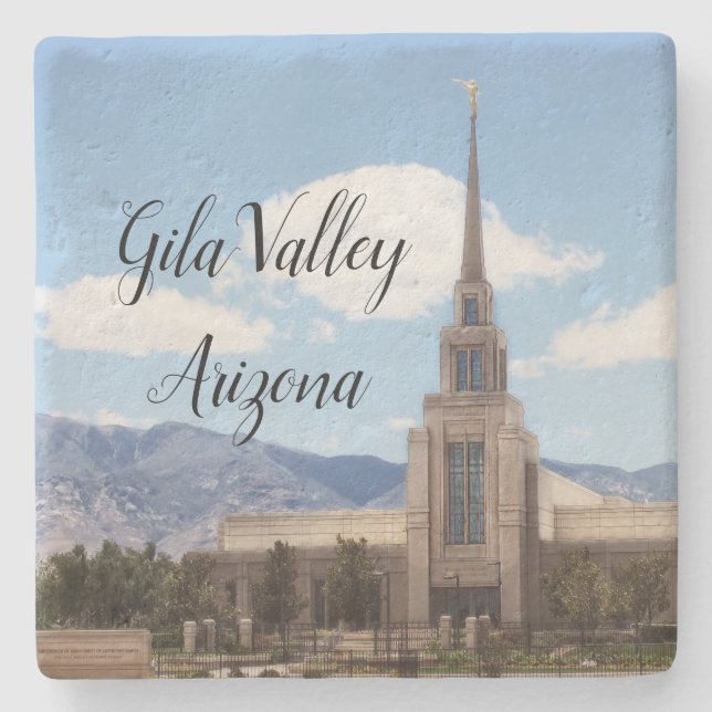 Gila Valley Arizona Temple Stenunderlägg (Framsidan)