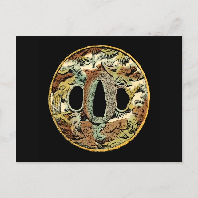 Gilad Asian Medallion av Vision Studio Vykort (Framsida)