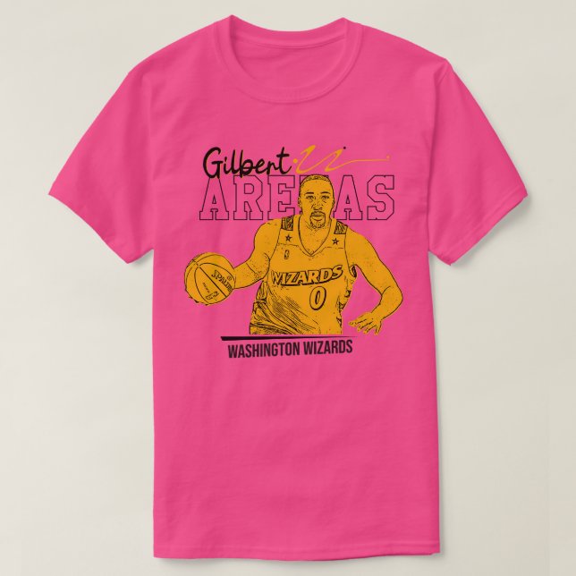 Gilbert arenas retro t shirt (Design framsida)