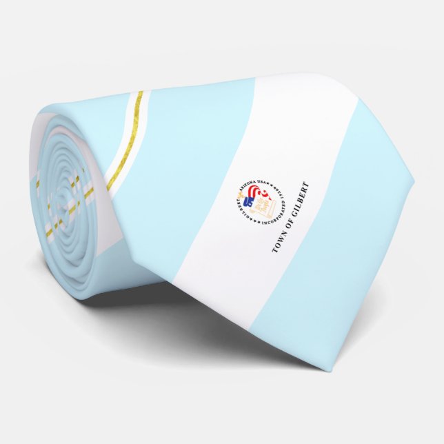 Gilbert (Arizona), flagga Neck Tie Slips (Rullad)