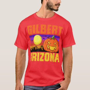 Gilbert Arizona Happy halloween Party Local City P T Shirt