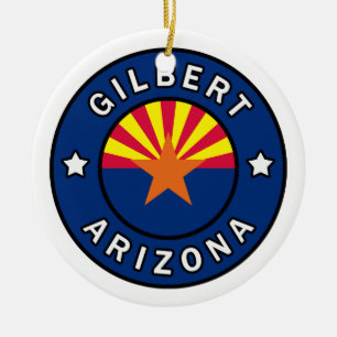 Gilbert Arizona Julgransprydnad Keramik