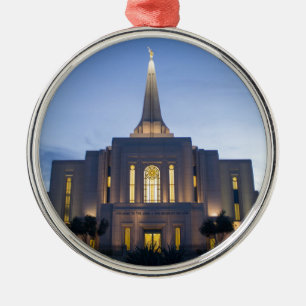 GIlbert Arizona LDS tempel Julgransprydnad Metall