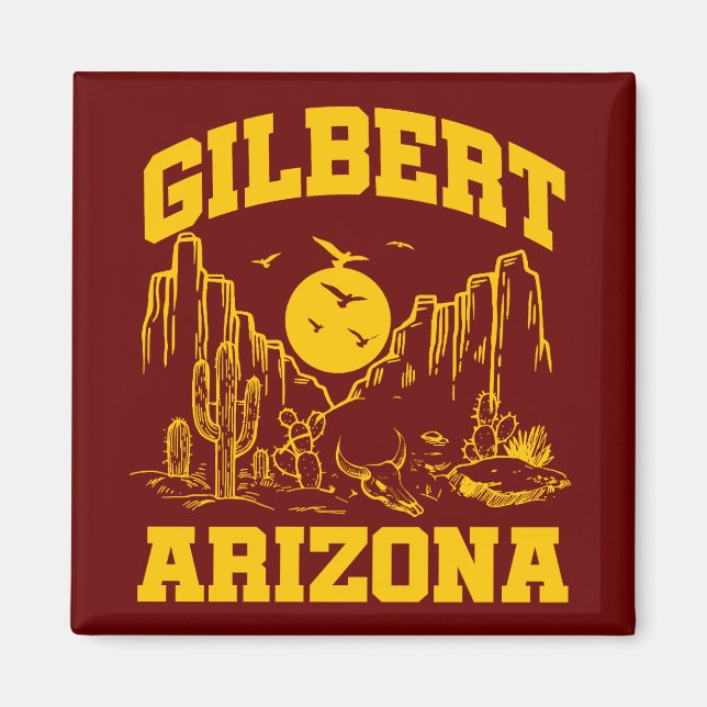 Gilbert,Arizona Magnet (Framsidan)