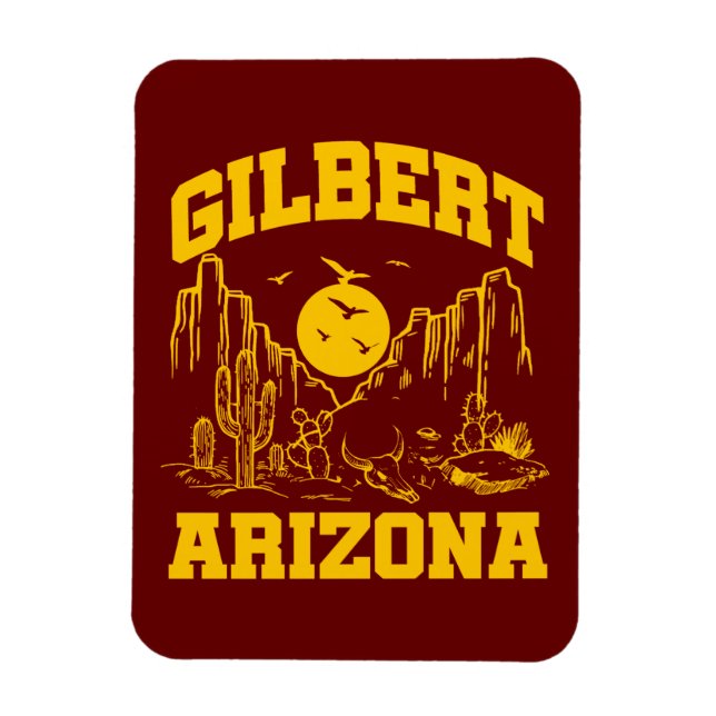 Gilbert,Arizona Magnet (Vertikal)