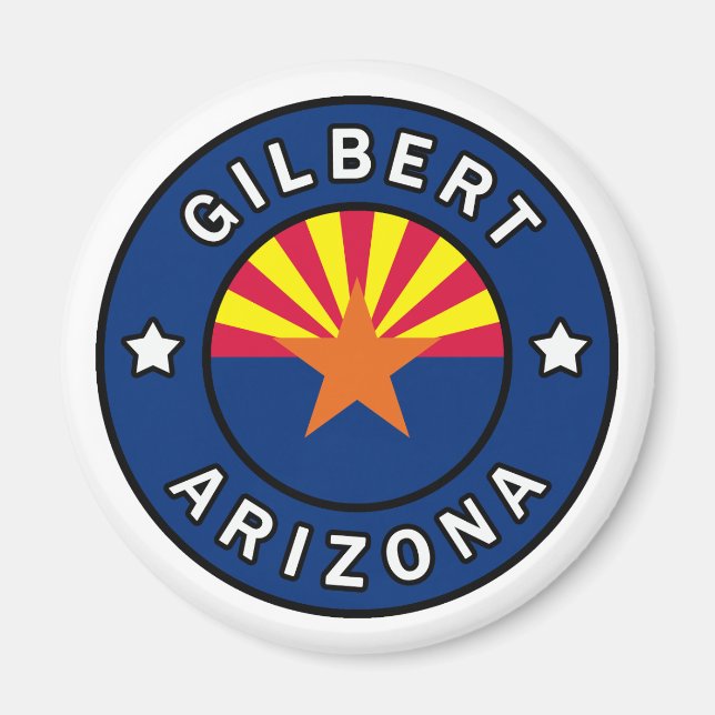Gilbert Arizona Magnet (Framsidan)