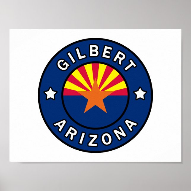 Gilbert Arizona Poster (Framsidan)