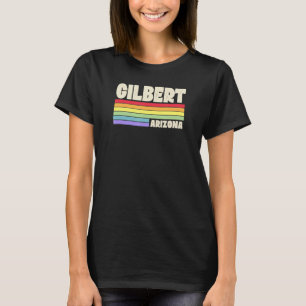 Gilbert Arizona Pridet Rainbow Flagga Gay pride Me T Shirt