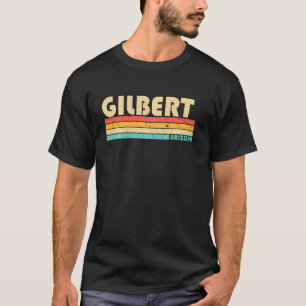 Gilbert Az Arizona Funny City Home Roots Retro 70s T Shirt