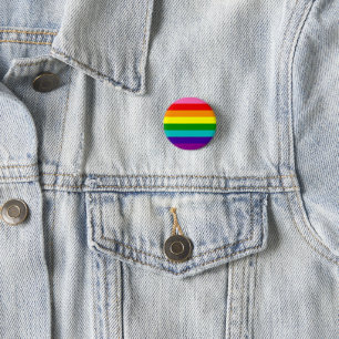 Gilbert Baker Hbtq-flagga Regnbågsrand Knapp
