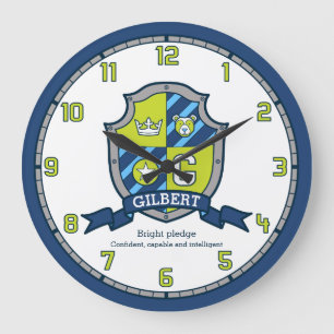 Gilbert boys namn betyder brev G grönt blue björn Stor Klocka