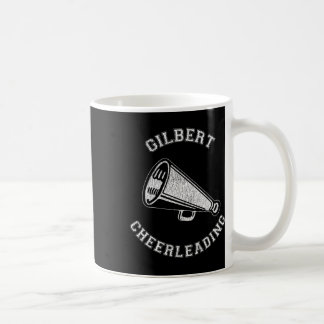 Gilbert Cheer Distressed Retro 90-talet Cheerleade Kaffemugg