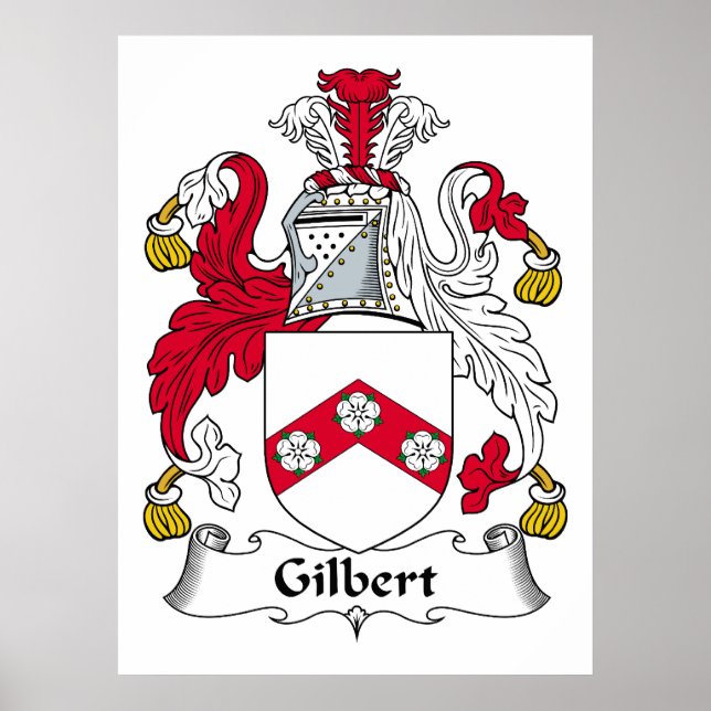 Gilbert Family Crest Poster (Framsidan)