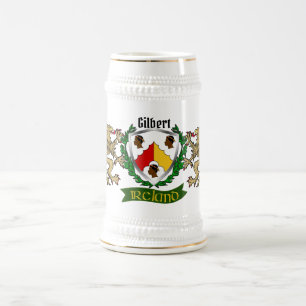 Gilbert Irish Shield Beer Stein Sejdel