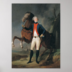 Gilbert Motier Markis de la Fayette, 1788 Poster