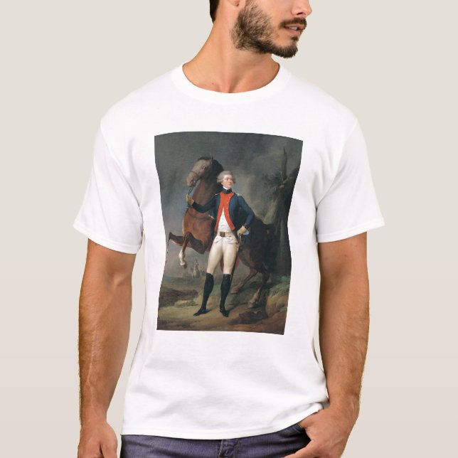 Gilbert Motier Markis de la Fayette, 1788 Tee Shirt (Framsida)