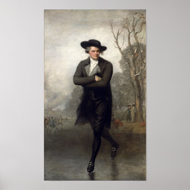 Gilbert Stuart Skaterna Poster (Framsidan)