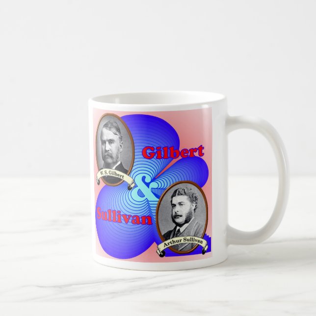 Gilbert & Sullivan kaffemugg (Höger)