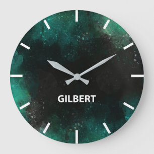 Gilbert Time Zon Newsroom Wall Stor Klocka