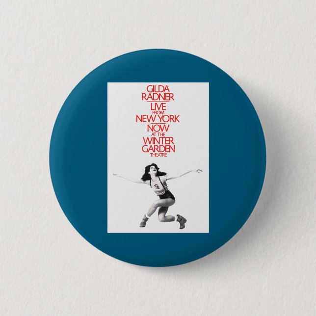 Gilda Radner Live From New York _1  Knapp (Framsida)