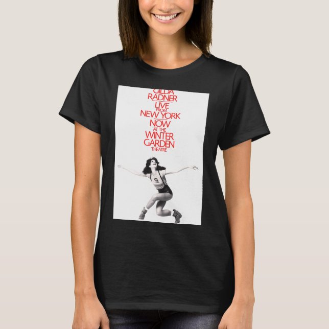 Gilda Radner Live From New York  T Shirt (Framsida)
