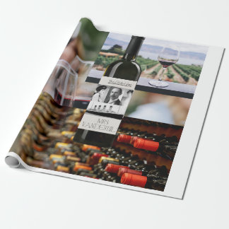 Gilded Age Vin-Thed Wrapping Papper Presentpapper