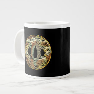 Gilded Asian Medallion by Vision Studio Jumbo Mugg